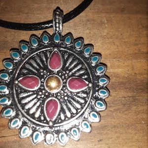 Charm on 18" cord with clasp